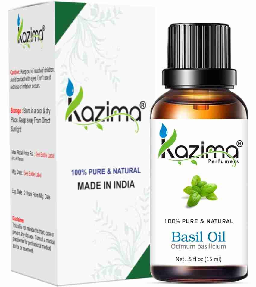 KAZIMA Pure Basil Oil Muscle Pain Relief Price in India Buy