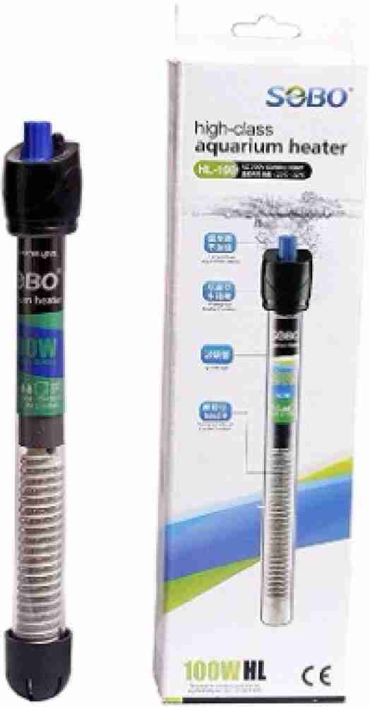 SOBO Glass Heater 100W HL100 for Aquarium Fish Tank with Thermometer  Submersible Aquarium Immersion Heater Price in India - Buy SOBO Glass  Heater 100W HL100 for Aquarium Fish Tank with Thermometer Submersible