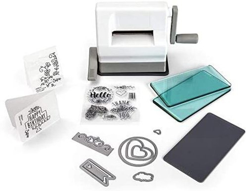 Sizzix Sidekick Starter Kit 661770 Portable Manual Die Cutting