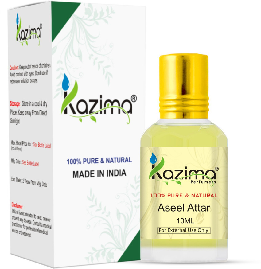 KAZIMA Aseel Perfume For Unisex Pure Natural Non Alcoholic