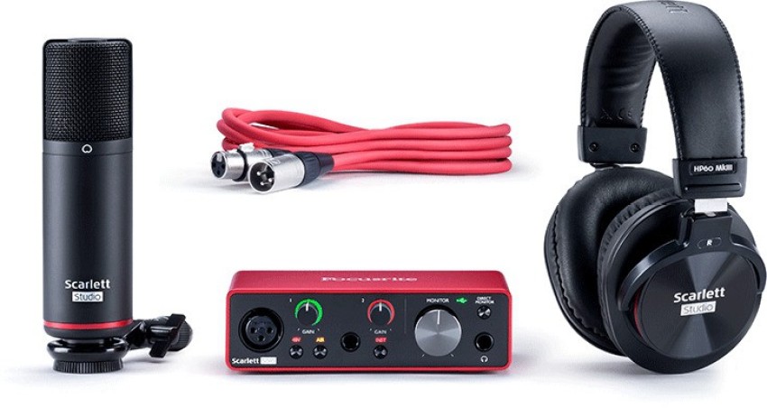 Hot Focusrite Scarlett Solo 3rd Gen Audio Interface Headphone