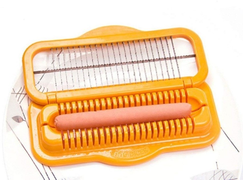 Arura Sausage Cutter Hot Dog Slicers Dicer Kitchen Tools Plastic Kitchen  Tools Gadget Vegetable Slicer Price in India - Buy Arura Sausage Cutter Hot  Dog Slicers Dicer Kitchen Tools Plastic Kitchen Tools