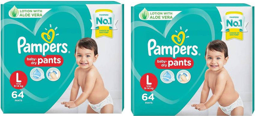 Pampers large hot sale 128