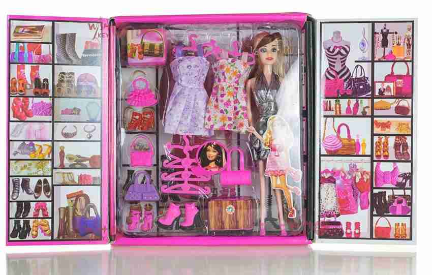 Buy Pulsbery Toys Barbie Doll Playset For Kids Girls-Fashion Doll with  Dresses Makeup & Doll Accessories Online at Best Prices in India - JioMart.