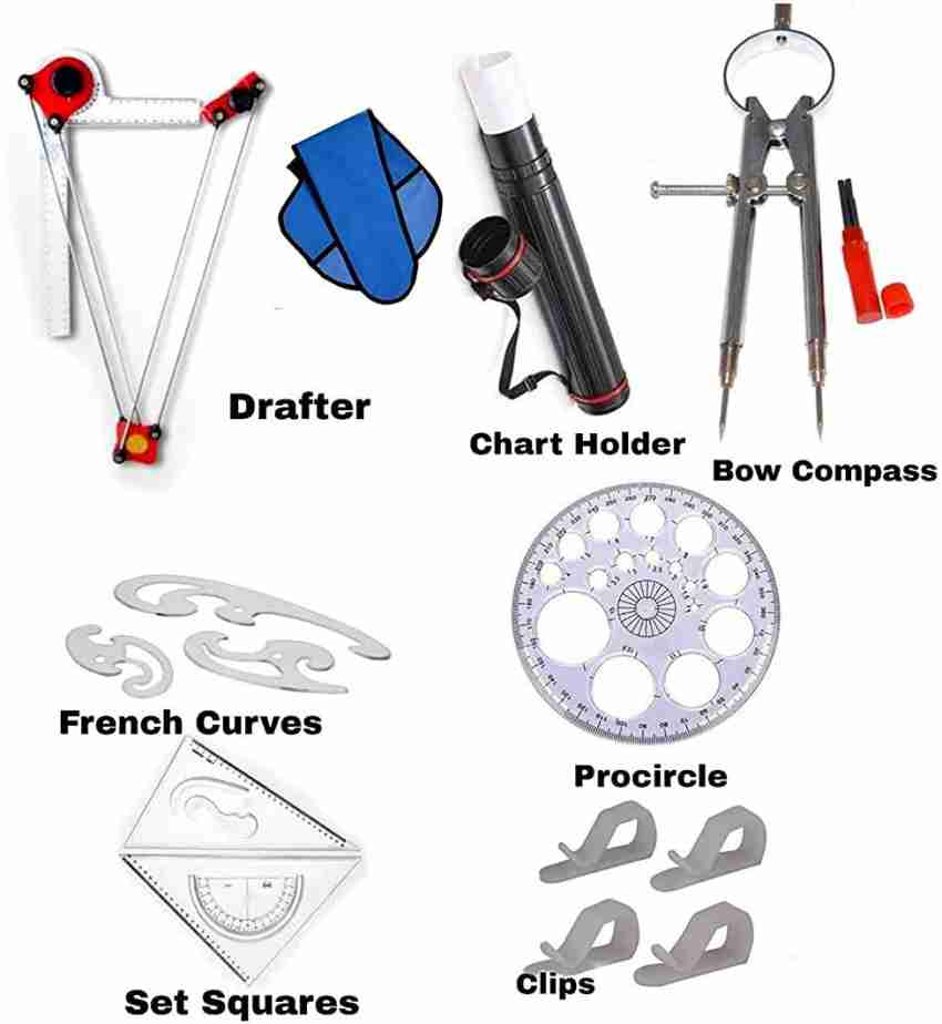 Qatalitic Drawing Sheet Holder For Engineering Students, Artist, Architects