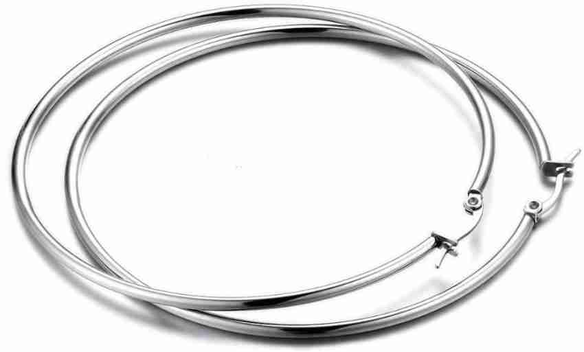 Sterling Silver Loop & Hoop Bangle