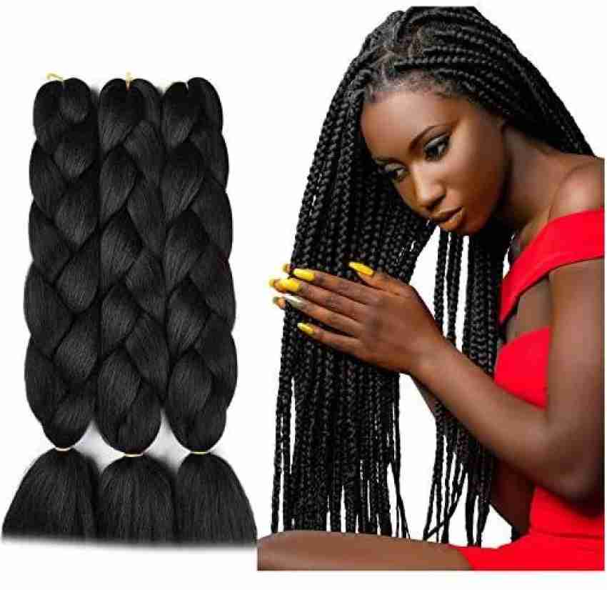 sucoo Kanekalon Jumbo Braiding Extensions High Temperature Fiber