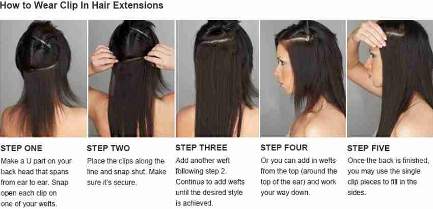 100 gram clip in hair extensions hot sale