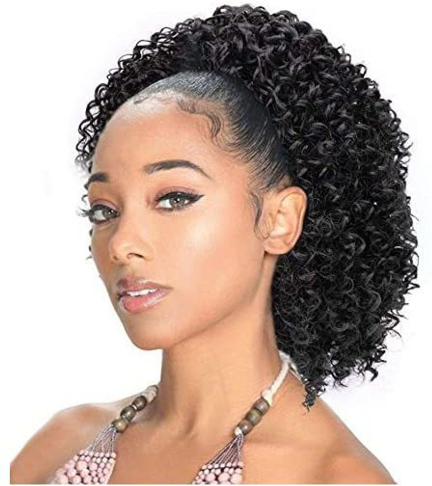 Curly ponytail deals hair piece