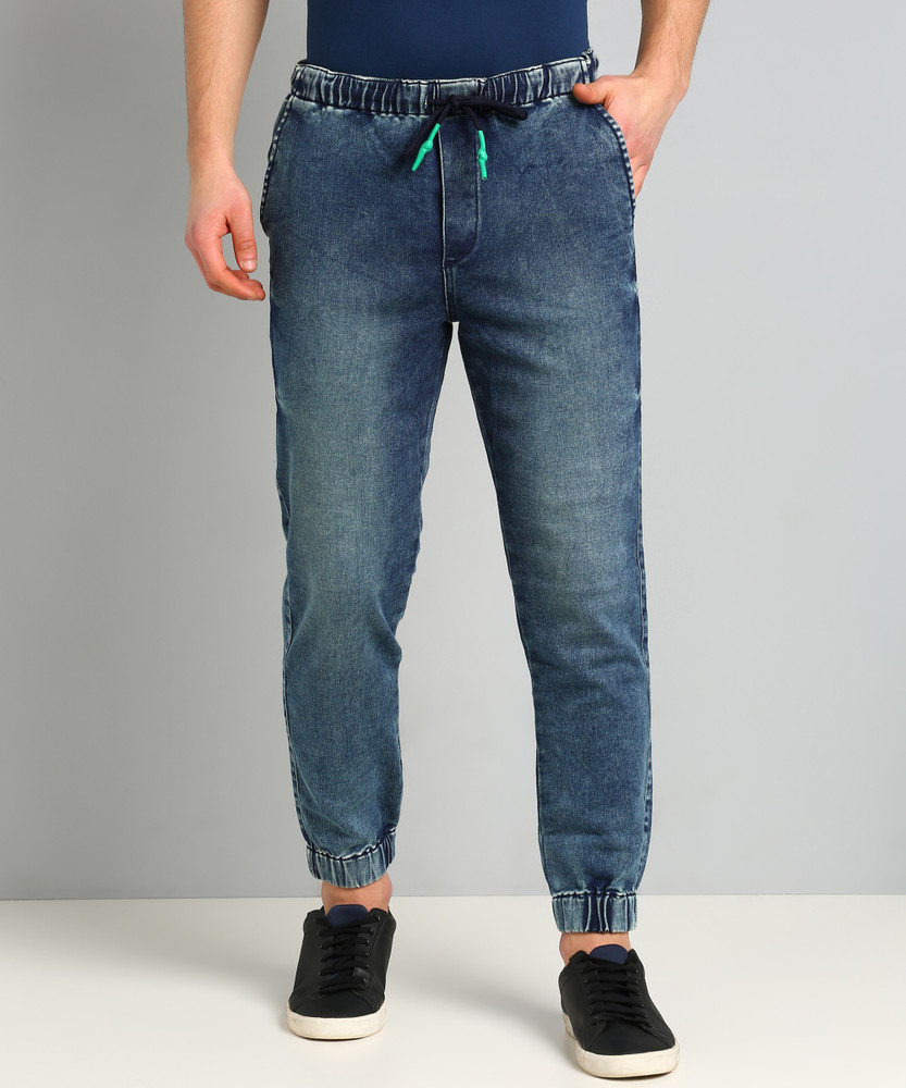 United Colors of Benetton Jogger Fit Men Blue Jeans Buy United