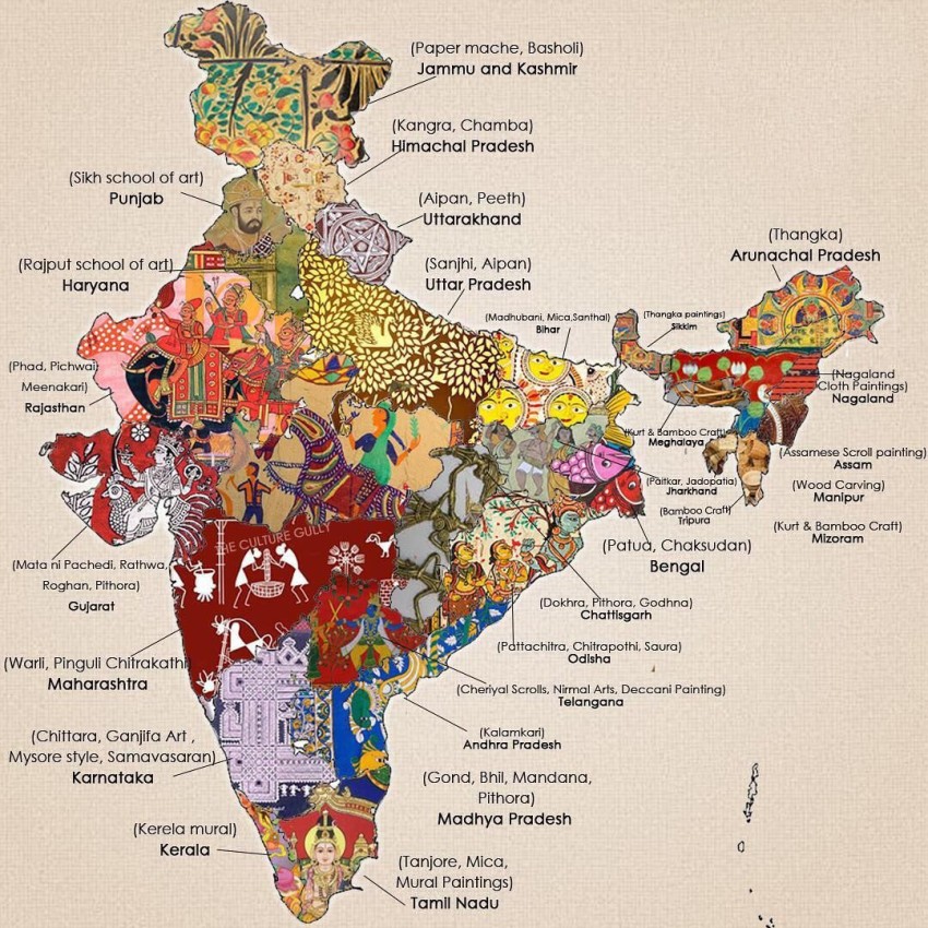 bharat map wallpaper