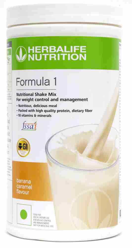 Herbalife Formula 1 Healthy Meal Nutritional Shake Mix: Banana Caramel 750 g