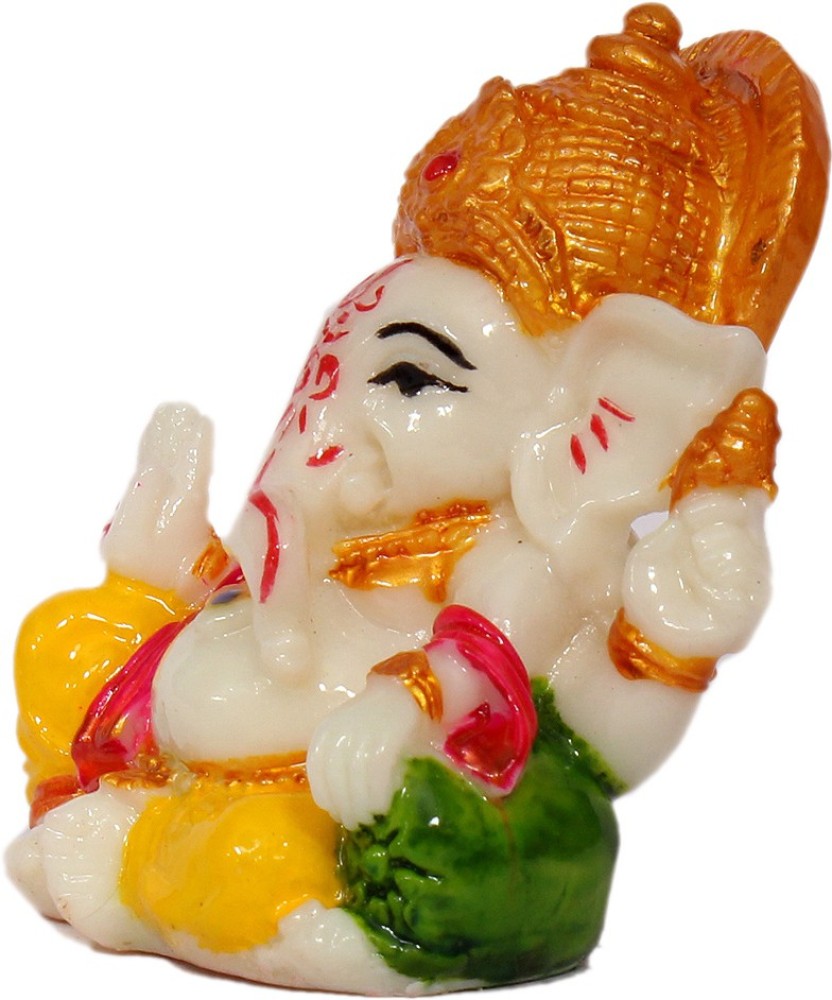 Jinagam Lord Ganesha Ji Ganesh Ganpati God Murti Beatiful Small ...