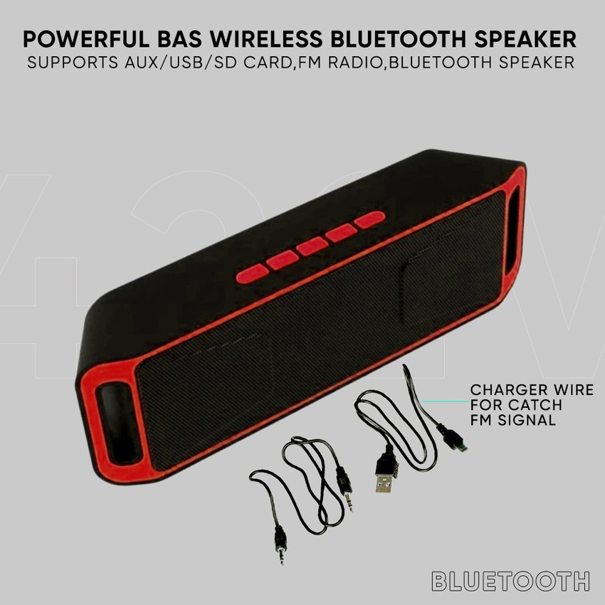 Buy CRETO Portable Bluetooth Speaker HS 4222 Supports USB AUX IN