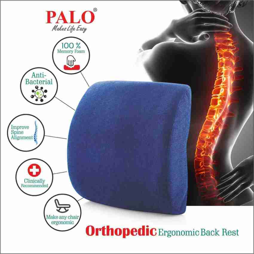 PALO Orthopedic Coccyx Seat Cushion - For Tailbone Pain Relief (Black) Back  / Lumbar Support - Buy PALO Orthopedic Coccyx Seat Cushion - For Tailbone  Pain Relief (Black) Back / Lumbar Support