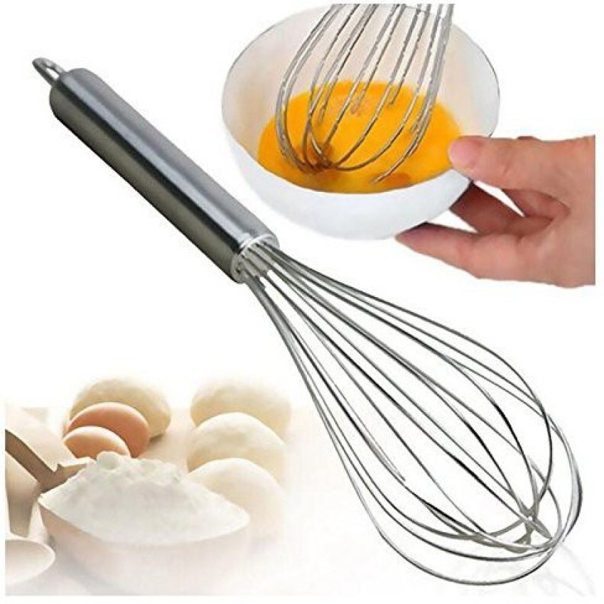 Spring Coil Whisk Egg Small Whisk Whipper Stainless Steel Egg