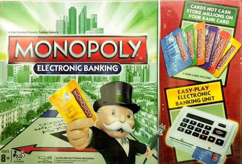 J.S enterprises Monopoly Electronic Banking Edition Board Game for