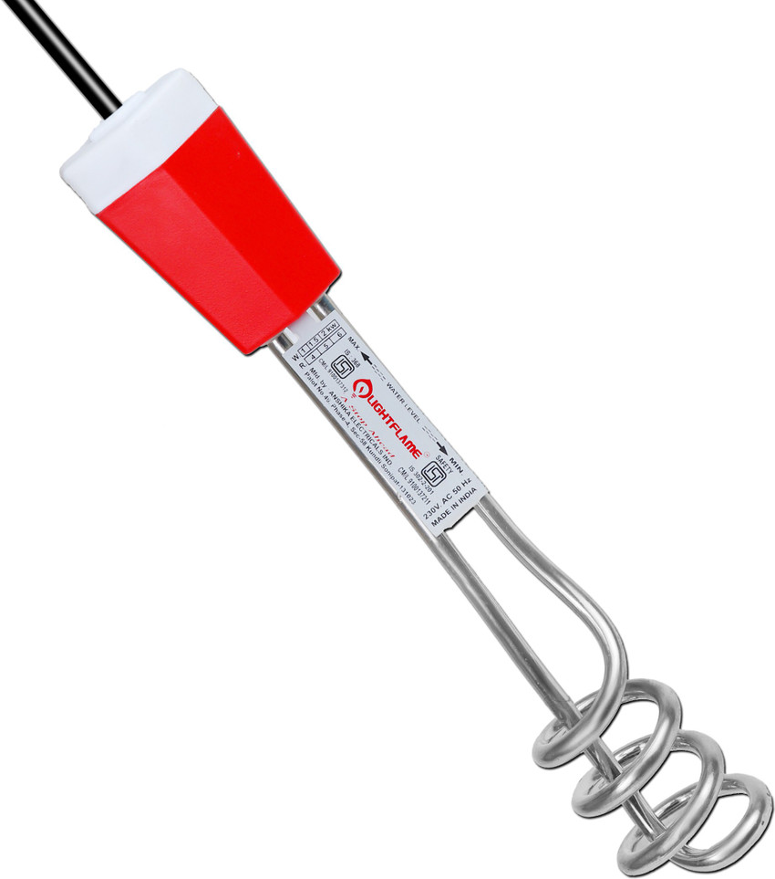 LIGHTFLAME Shockproof Water Heating 1000 W Shock Proof Immersion Heater Rod  Price in India - Buy LIGHTFLAME Shockproof Water Heating 1000 W Shock Proof Immersion  Heater Rod online at Flipkart.com