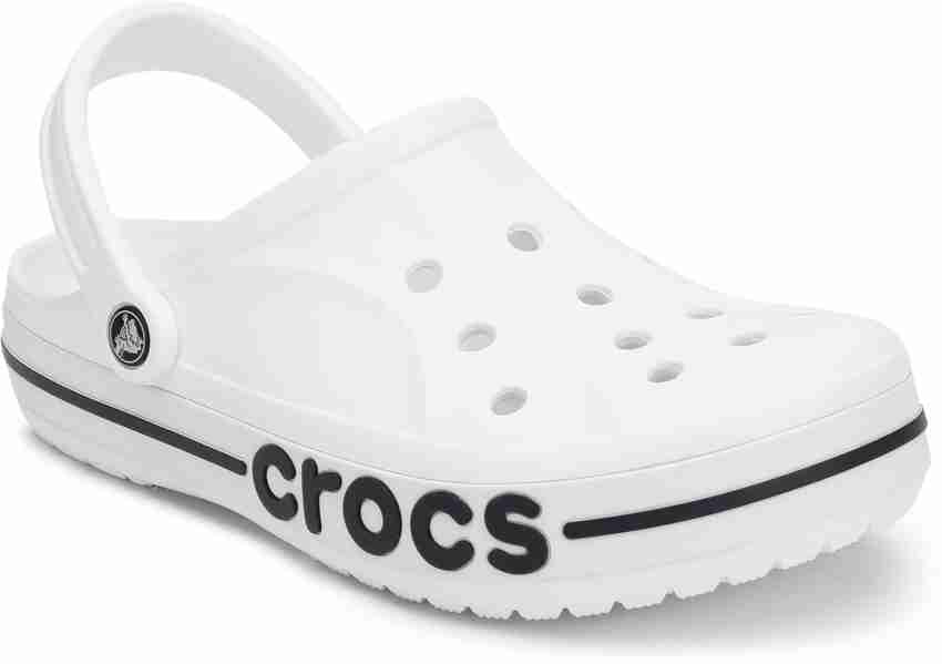 White crocs hot sale slippers