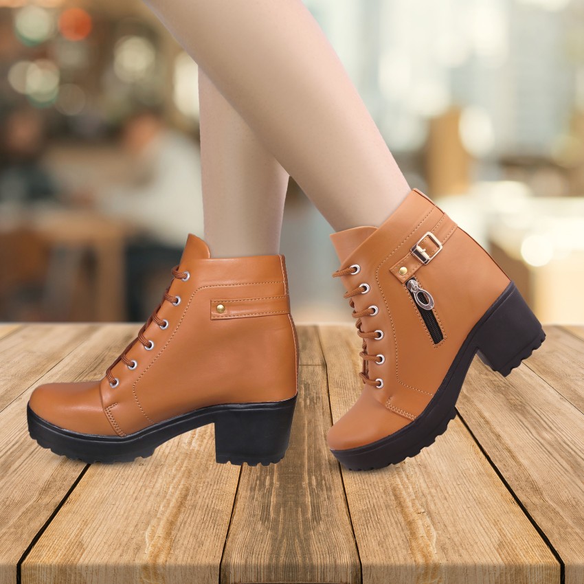 Walky Wear Leather New Stylish Design Boots Shoes Boots For Women