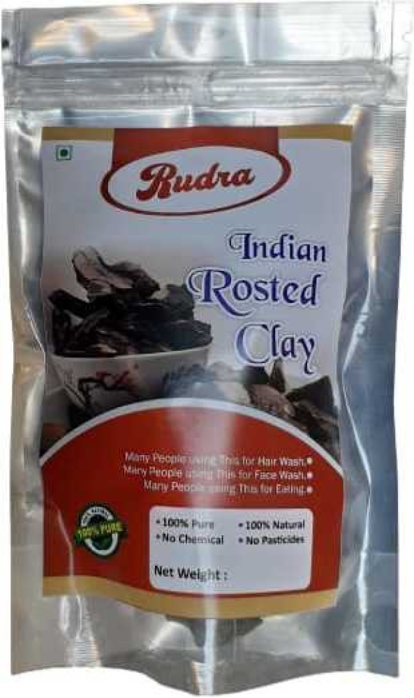 DEVANGI Indian roasted clay ( edible clay ) nakumatt clay for
