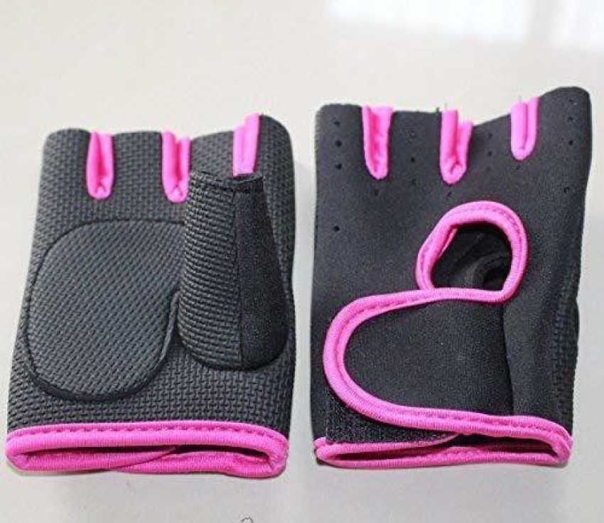 Women's Grit & Glamour Half Finger Workout Gloves