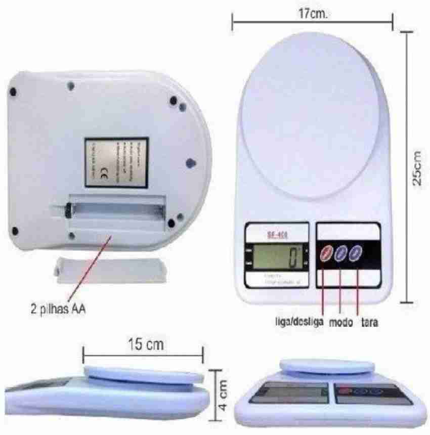 Digital Kitchen Weight Scale SF-400 0.1gm To 10kg