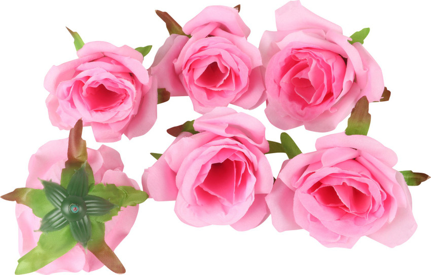 Fake pink flowers hotsell
