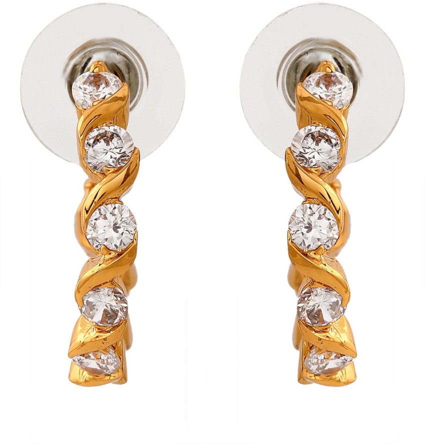 Update 65+ 24 karat gold hoop earrings best - esthdonghoadian