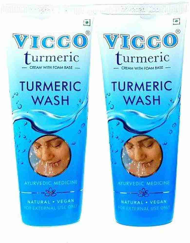 Vicco turmeric online face wash