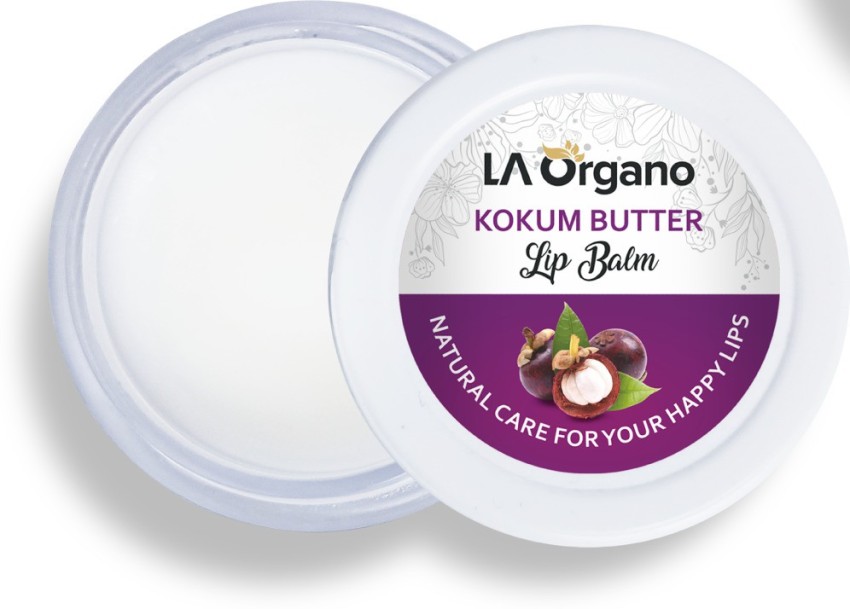 LA Organo Organic Lip Balm with Green Apple and Rose ( 10 g)