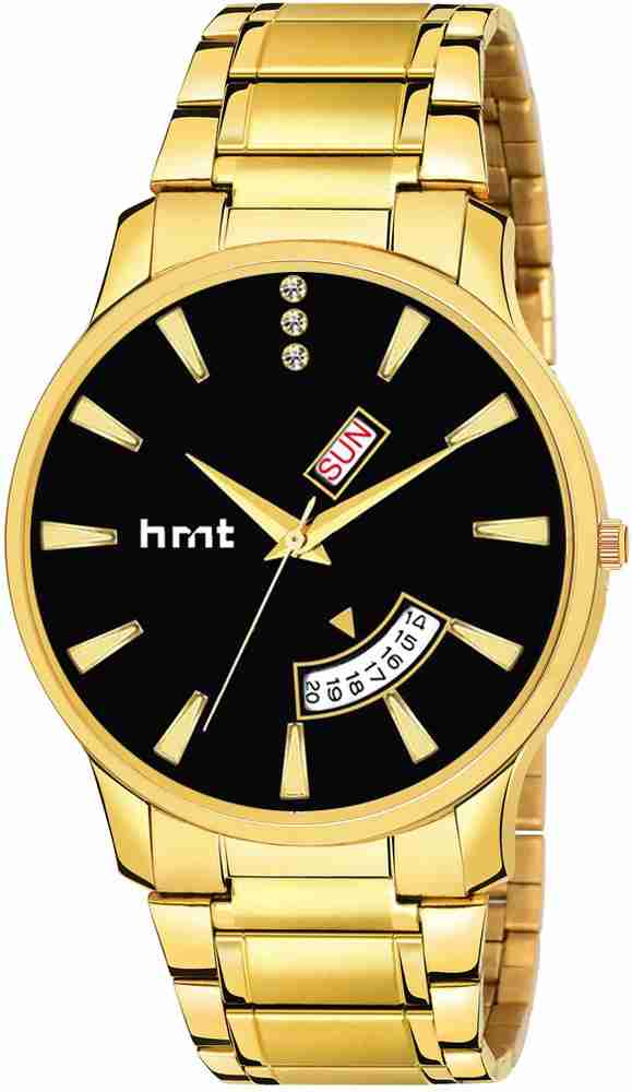 hrnt B9080 9080 Original Golden Chain Analogue Hands Wrist