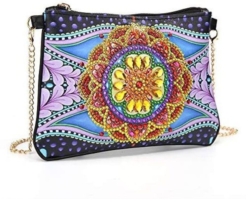 Diamond Painting 5D DIY Handbag Special Shaped Wristlet Bags