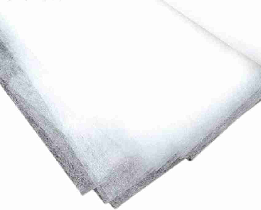 Light Weight White Fusible Interfacing Iron on Buckram Sewing