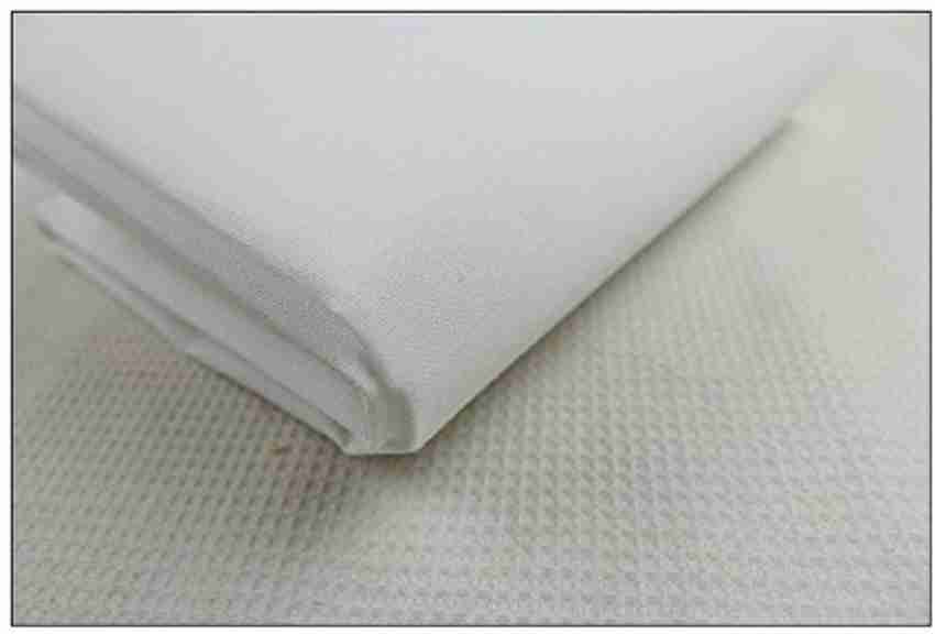 M Fabrics Bukram Pasting Fusible Interlining 2 mts Pack 47 Width Used In Tailoring Dresses Curtains Suits Etc Bukram Pasting Fusible Interlining