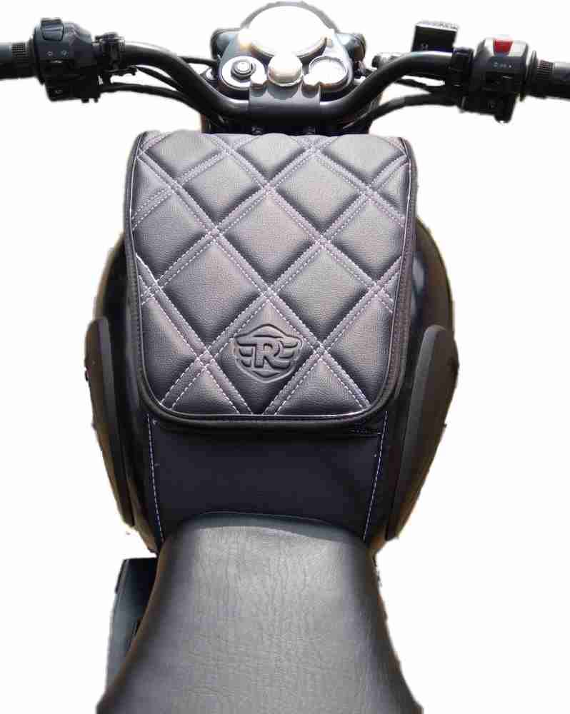 Buy Uniware Leather Scratch Proof Petrol Tank Cover/Tank Bag Compatible for  Royal Enfield Classic 350/500, Royal Enfield Bullet,Electra and Standard  Models - Mobile Pocket Tank Cover (Brown Design) Online at Best Prices