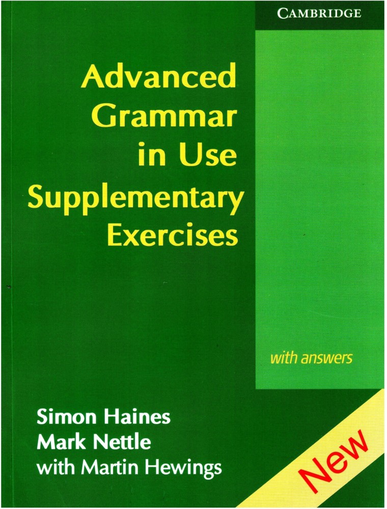 Advanced Grammar in Use Supplementary Exercises with Answers