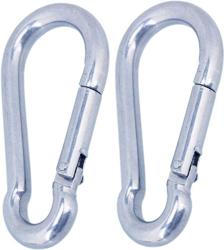  2 Inch Spring Snap Hook 304 Stainless Steel Quick Link Lock  Fastner Hook 12 Pcs : Industrial & Scientific