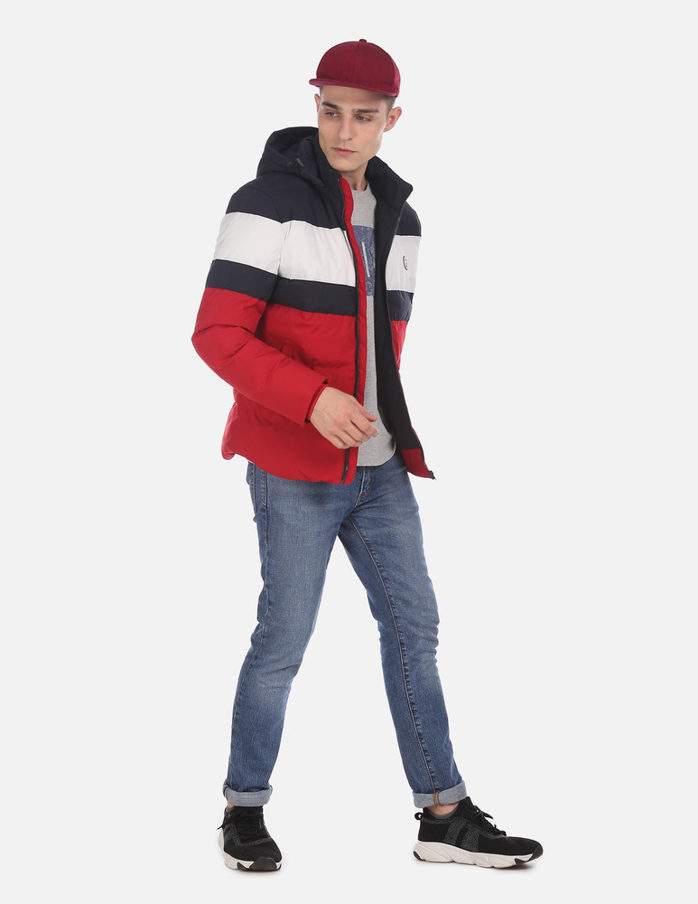 Tjm rugby sale stripe puffa