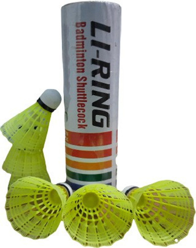 LI RING SPORTS Li sh20 Nylon Shuttle Yellow Buy LI RING SPORTS