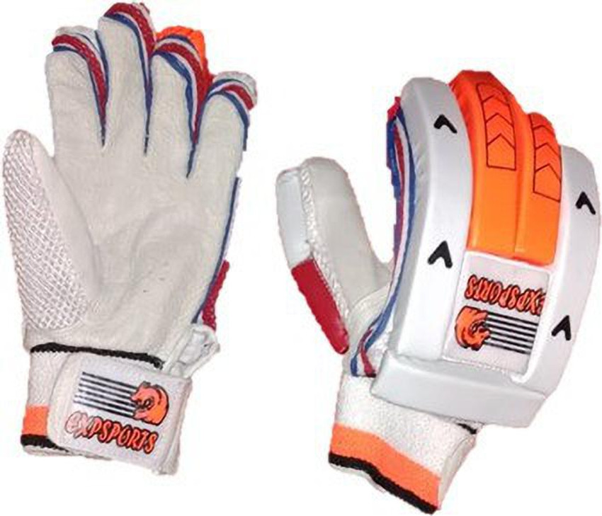 Orange youth batting gloves sales