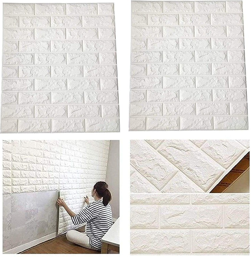 Buy Tallin 3D Brick Wallpaper Self Adhesive Wallpaper Waterproof Brick PE  Foam Wall Panels 5PcsSet Online at Best Prices in India  JioMart