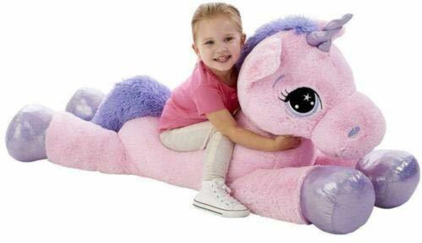 Urban Festivities Big Unicorn Stuffed Toy 85CM Safe for Kids
