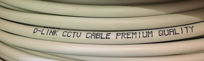 D link best sale cctv wire