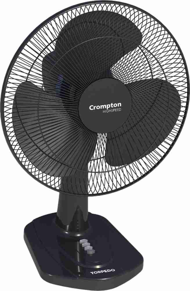 Crompton Highspeed Torpedo 400 mm 3 Blade Table Fan Price in India