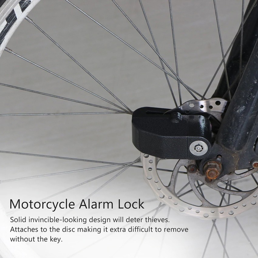 Bicycle Bike Anti-Theft Security Alarm Lock Sound Alert with