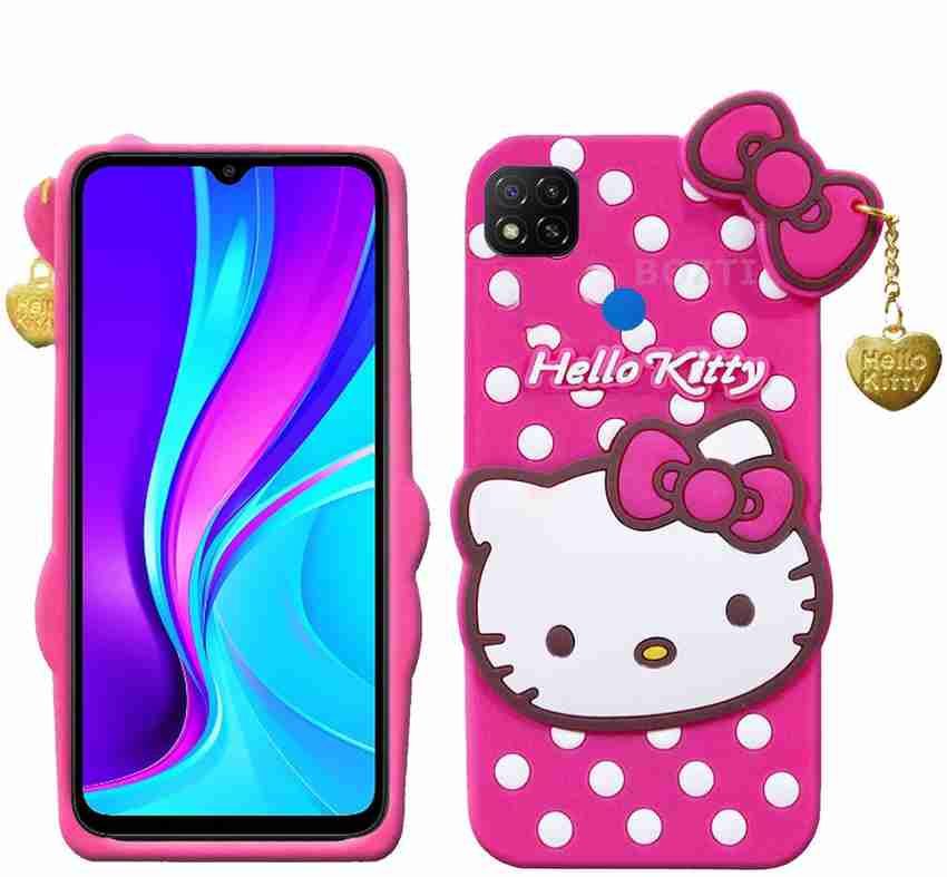 BOZTI Back Cover for Mi Redmi 9 Cute Hello Kitty Case BOZTI