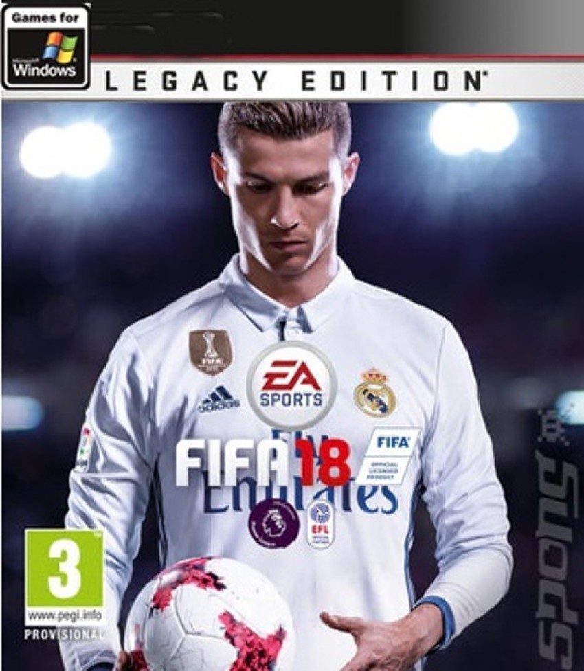 FIFA 18, Digital Download, No DVD No CD, Offline Legacy Edition Price in  India - Buy FIFA 18, Digital Download, No DVD No CD