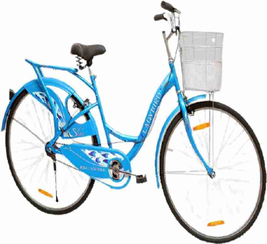 ladies cycle blue colour