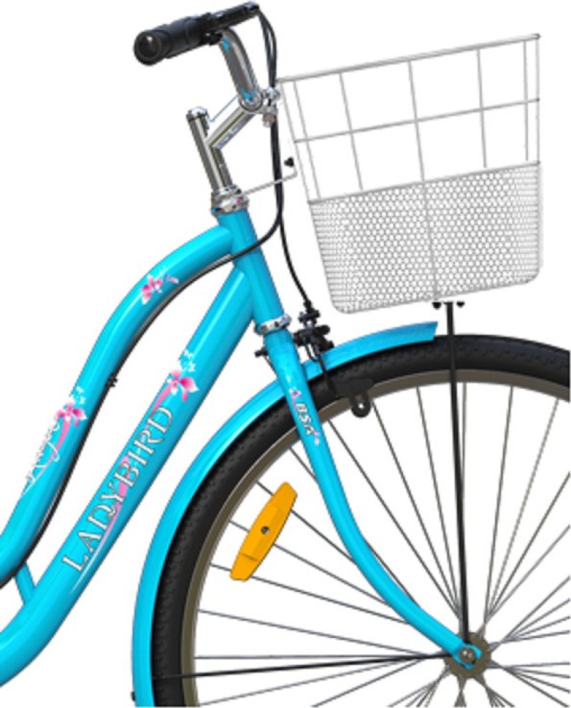 Blue womens discount bike with basket